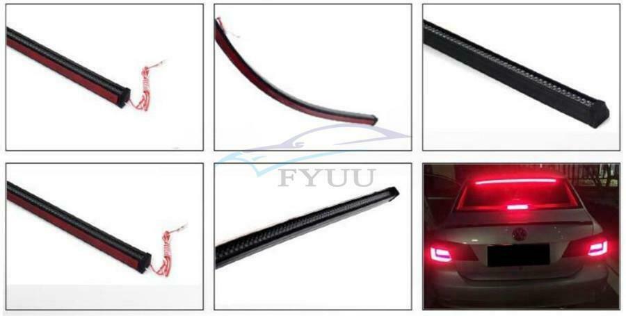 1 Piece 6W 12V 60CM LED Strip Light Vehicle Tail Brake Light Car Lighting Parts