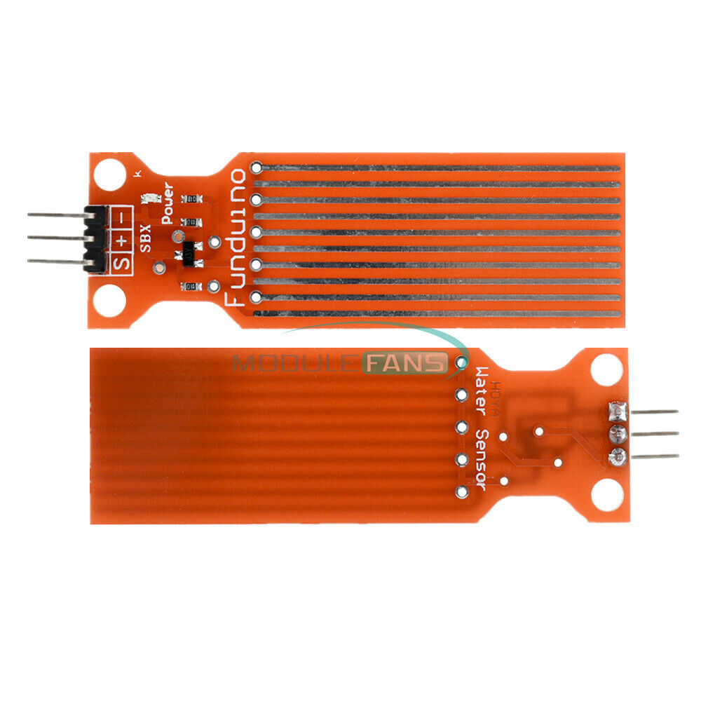 5PCS Rain Water sensor water Level Sensor Module Depth of Detection DC 3 -5V