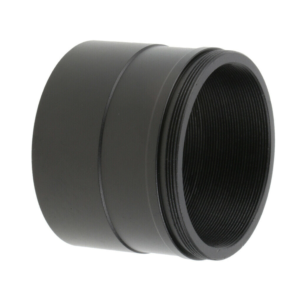 Universal 2" to  M48*0.75 Adapter w/ Thread for Telescope Eyepiece Black
