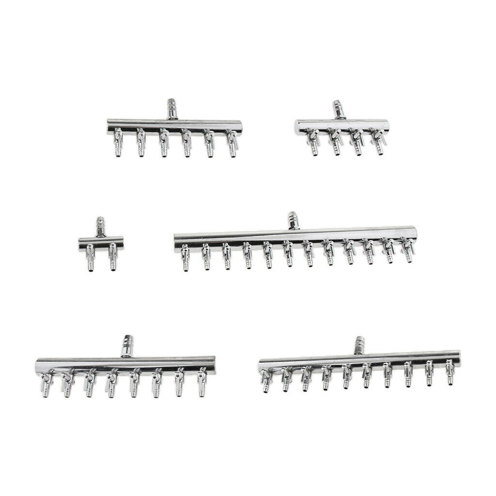Stainless 2 Ways Air  Splitter Lever Control Valve For