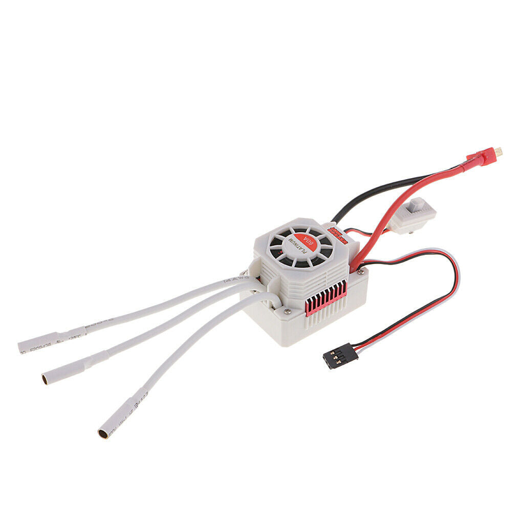 60A 2-3S RC Brushless Electronic Speed Controller ESC for 1:10 RC Car Parts
