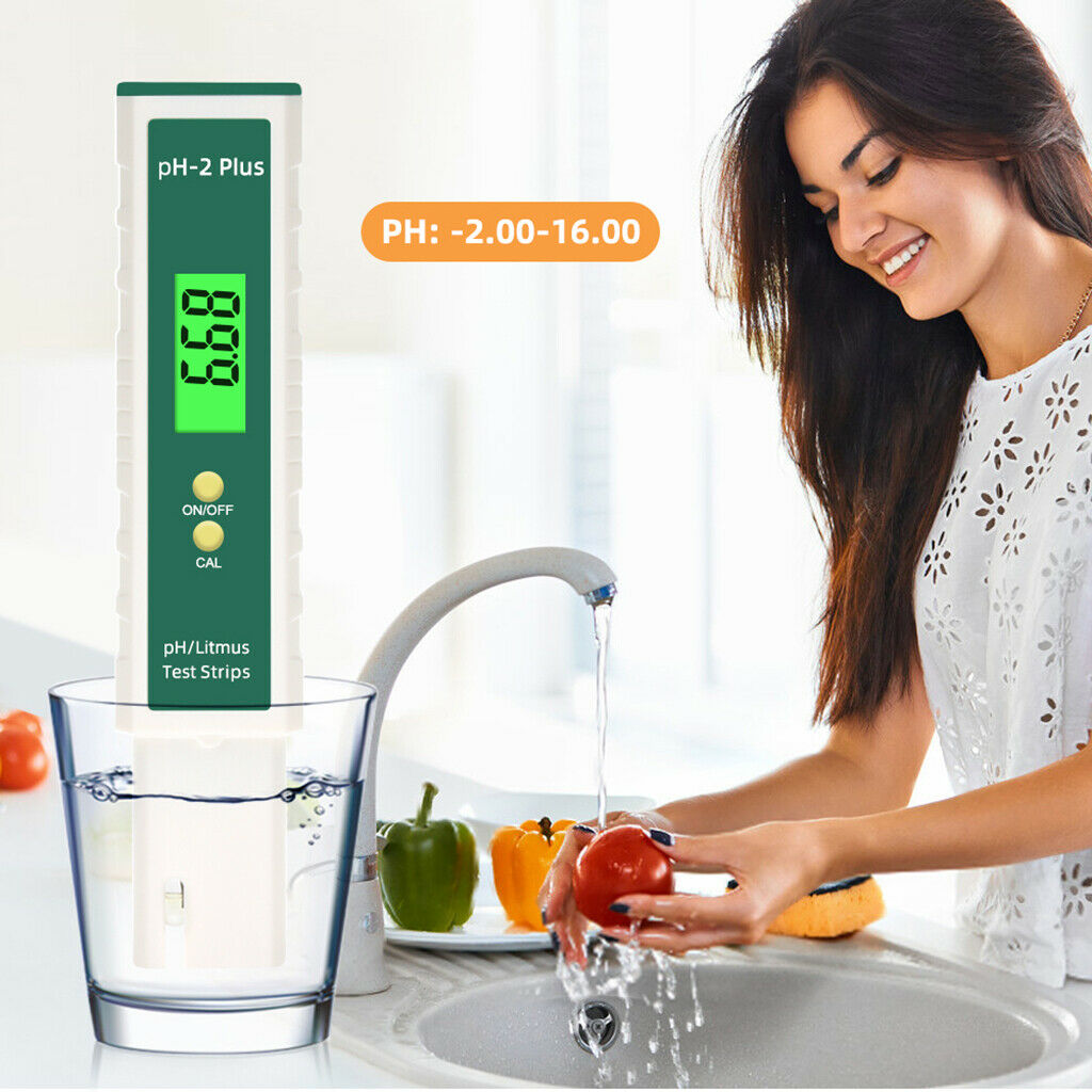 Portable Digital PH Meter Tester Aquarium Pool Water Laboratory Pocket