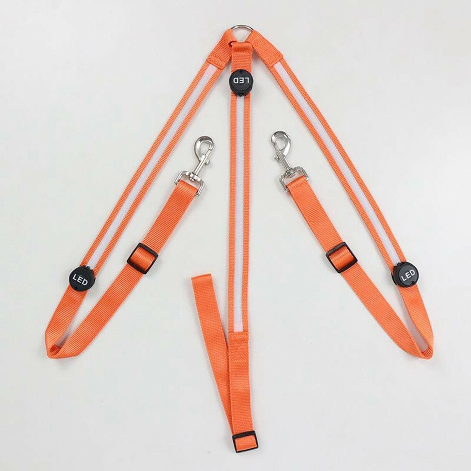 LED Horse Breastplate Collar Bridle Halter Night Neon Lights High Visibility