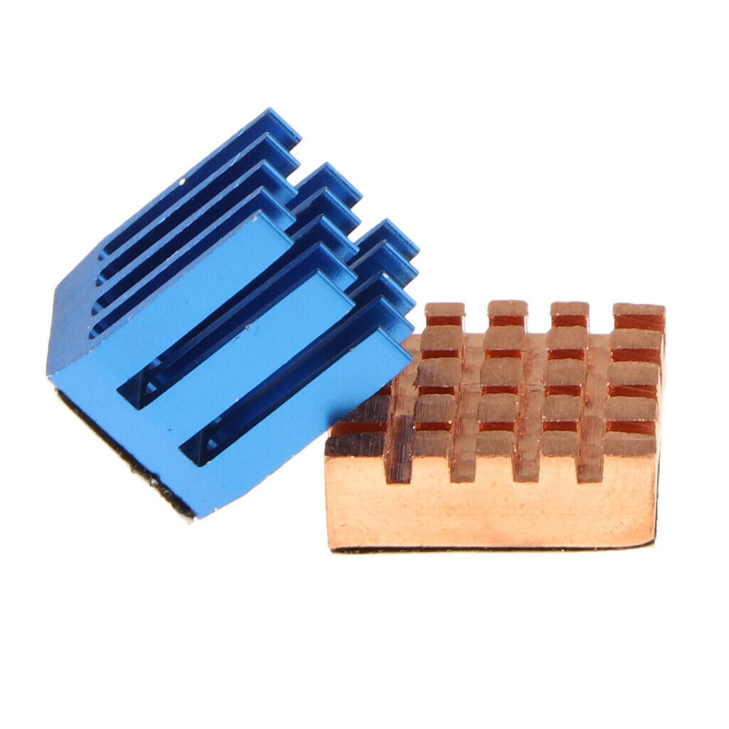 Copper Aluminium Cooling Kit Heat Sinks with Thermal Pad for Raspberry Pi