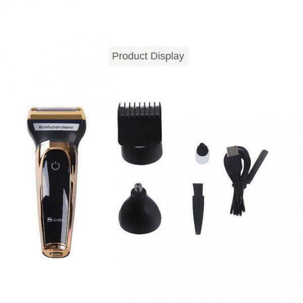 Self-Haircut Kit Cordless Hair Clippers for Men USB Rechargeable Black