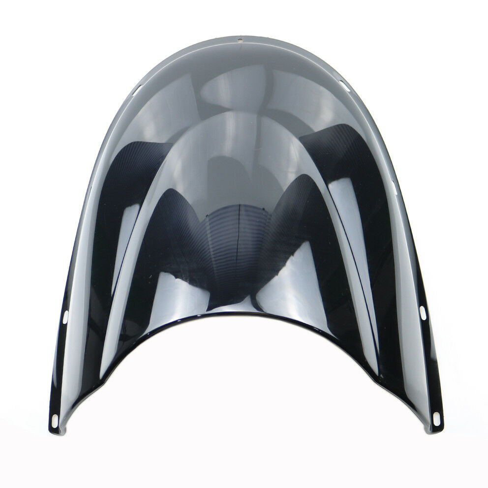 Double Bubble Motorcycle Black Windscreen Windshield for Ducati 996 1994-2002