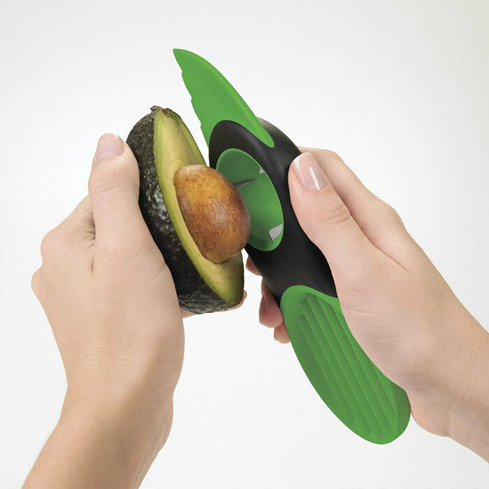 Utensil for Avocado 3 IN 1 Pits, Peels And Cut IN Slice New