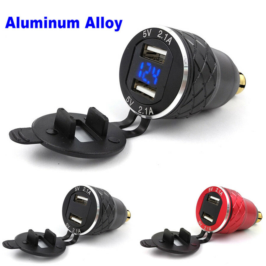 2 USB Ports 4.2A Motorcycle USB Charger For BMW Motorcycle F800/F650