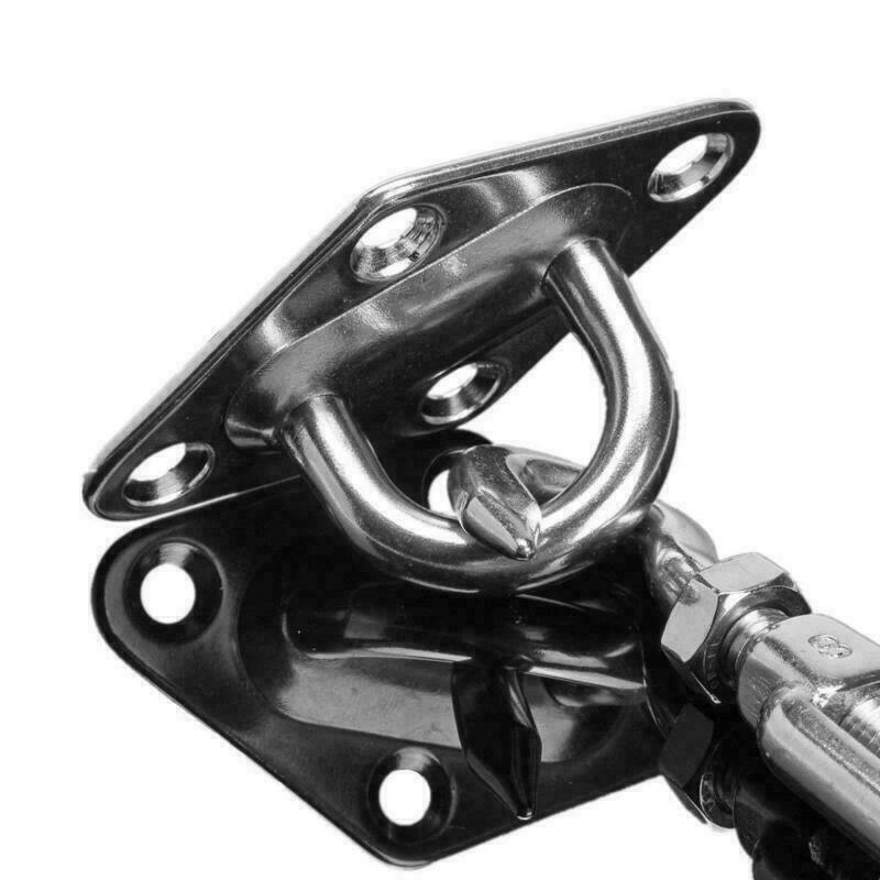 Mounting Stainless Sun Sail Accessory Hardware Screw Kit + 8x Steel ZM Shade 16X