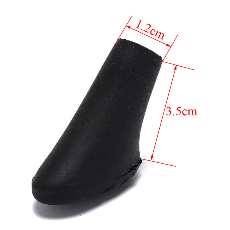 2pcs hiking pole replacement tips trekking protector walking stick head protF Rf
