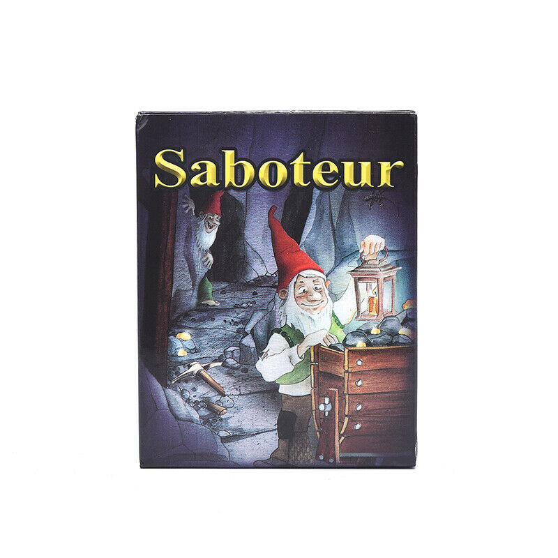 2021 Saboteur 1 Card Game full English Jogos De Tabuleiro Dwarf Miner Duel Board