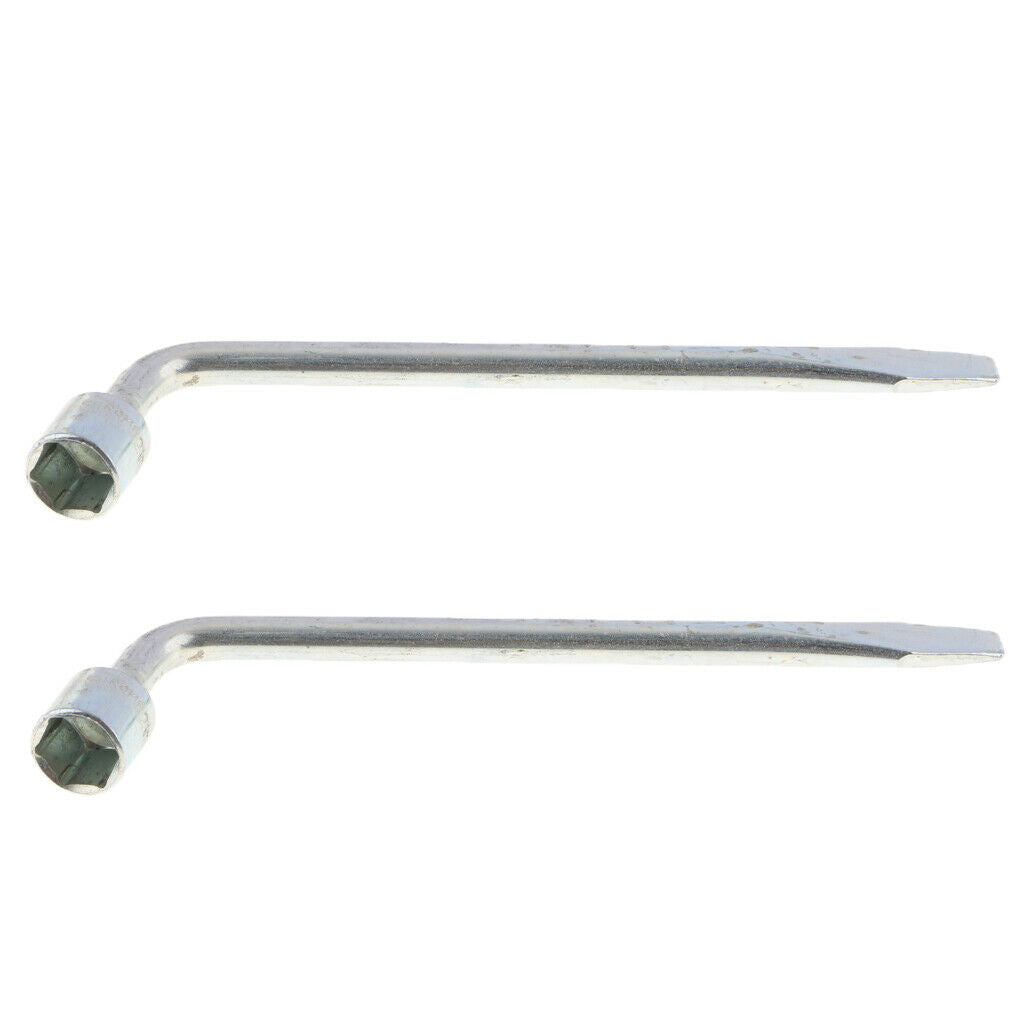 2x 21mm Wheel Lug Nut Wrench Car Truck Brace Tire Hex Key Socket Spanner