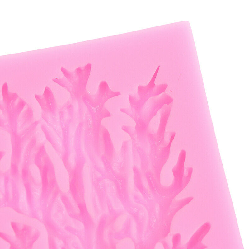 Tree Branch Sea Coral Silicone Mold Fondant Mold Chocolate Cake Decoratin.l8