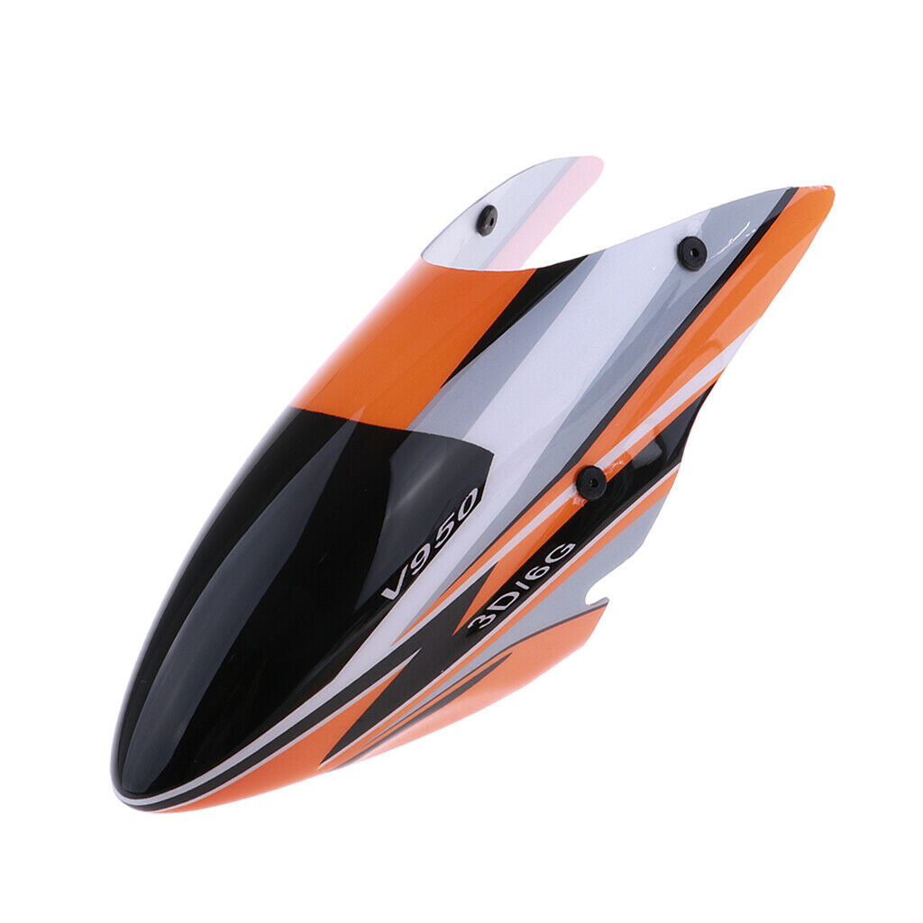 1 Set Canopy V.2.V950.023 with Rubber Rings for WLtoys V950 RC Helicopters