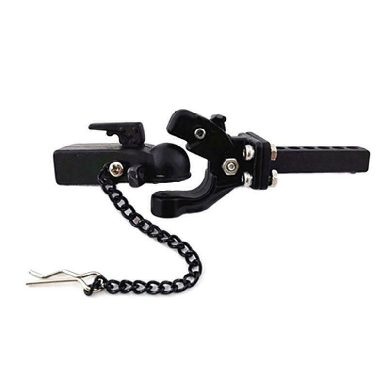 Metal Hitch Trailer Hook for SCX10 90046 TRX4 1/10 RC Crawler Car