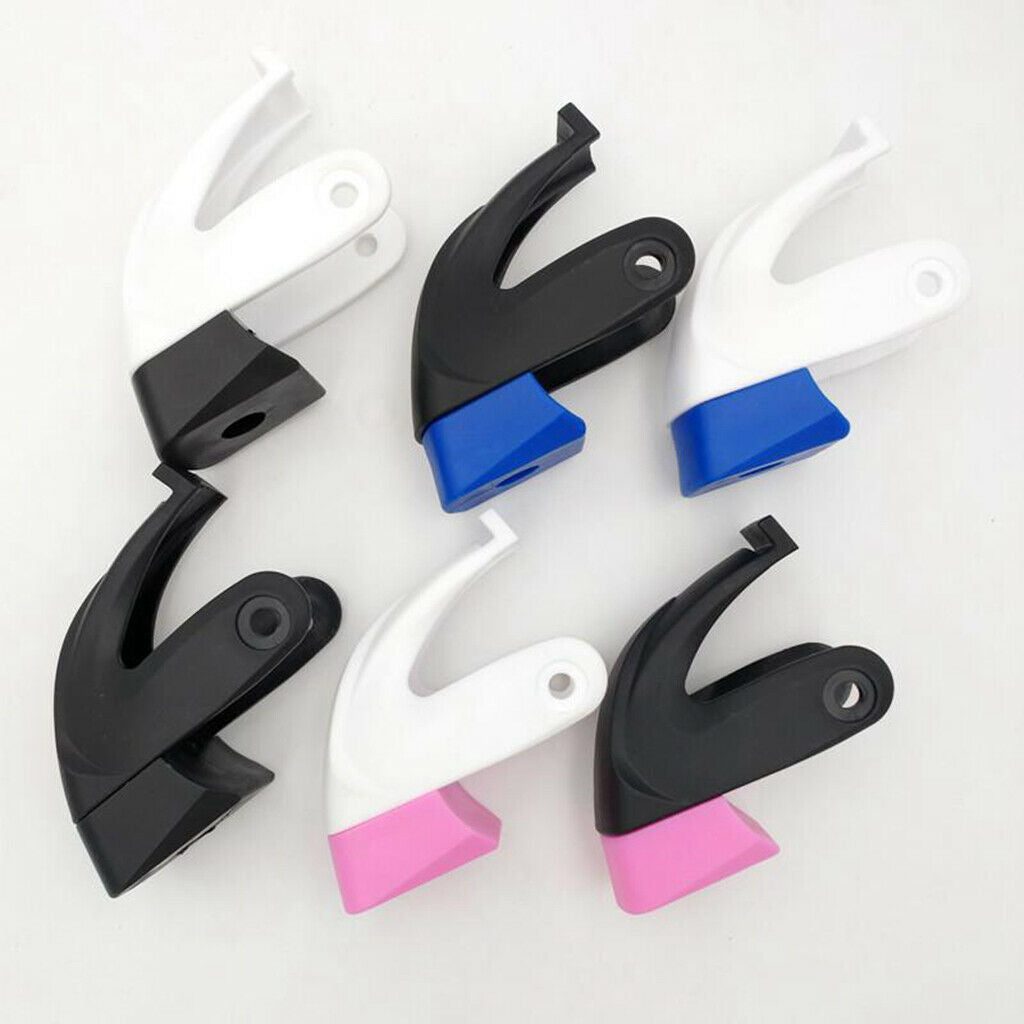 2X Inline Skates Brakes Block Brake Roller Stopper White + Black