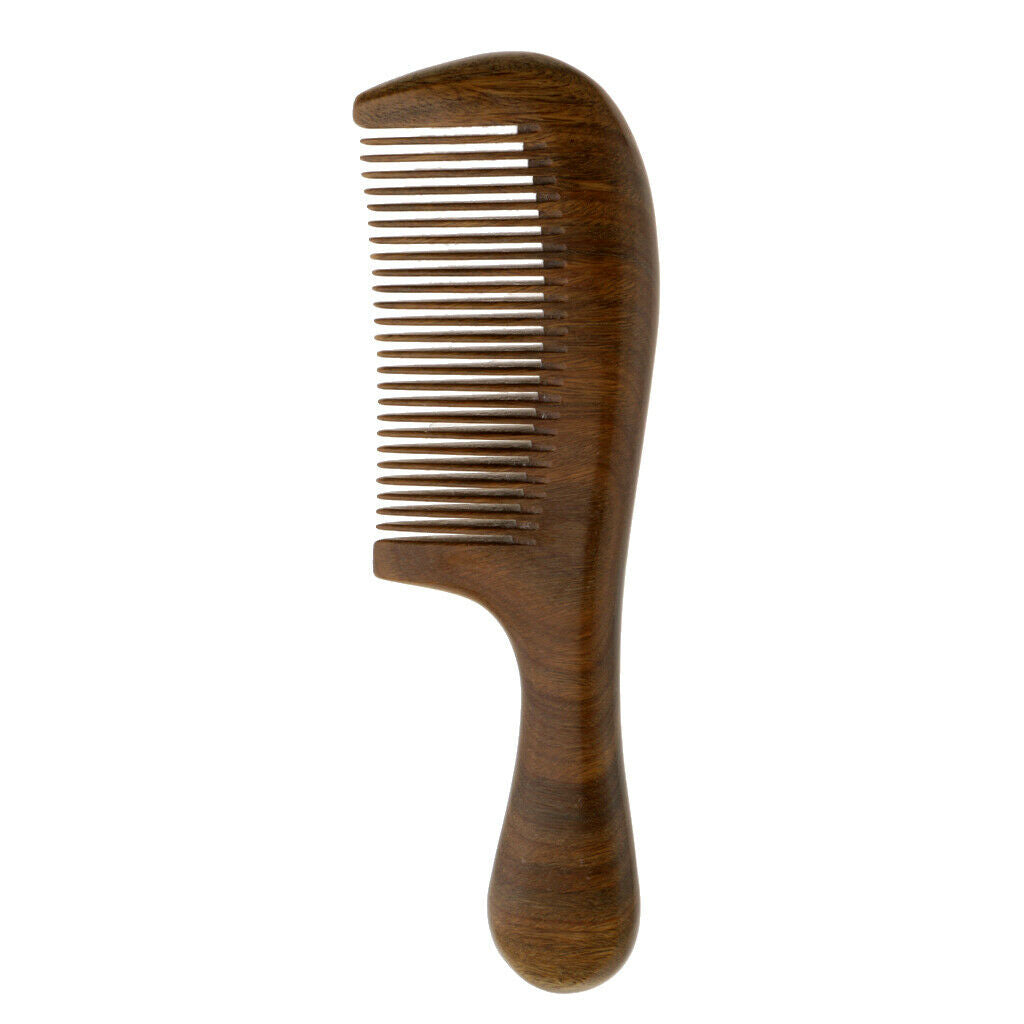 Sandalwood Handmade Wood Hair Care Massage Comb Fine/Close Teeth Anti-Static