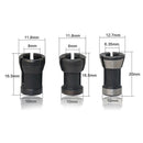 3pcs Precision Steel Router Bit Drill Collet Chuck Head Woodworking Tools