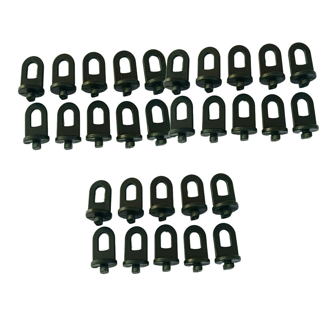30x Plastic Greenhouse Hanging Net Clips Crop Hooks  Clips Garden Accessories