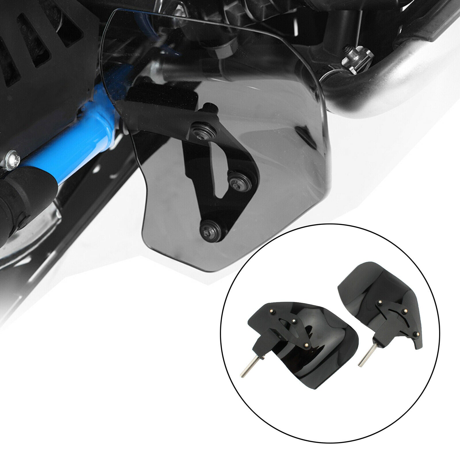 Feet Mudguard Guard Fits for BMW R1200GS R1250GS R1250R for Adventure Black