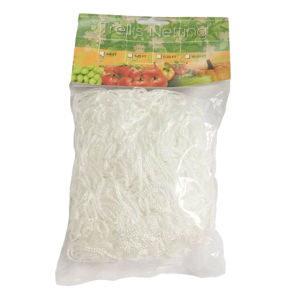 3x Heavy-Duty Fruit Veggie 10m 32.8ft Plants Trellis Climbing Net Growing