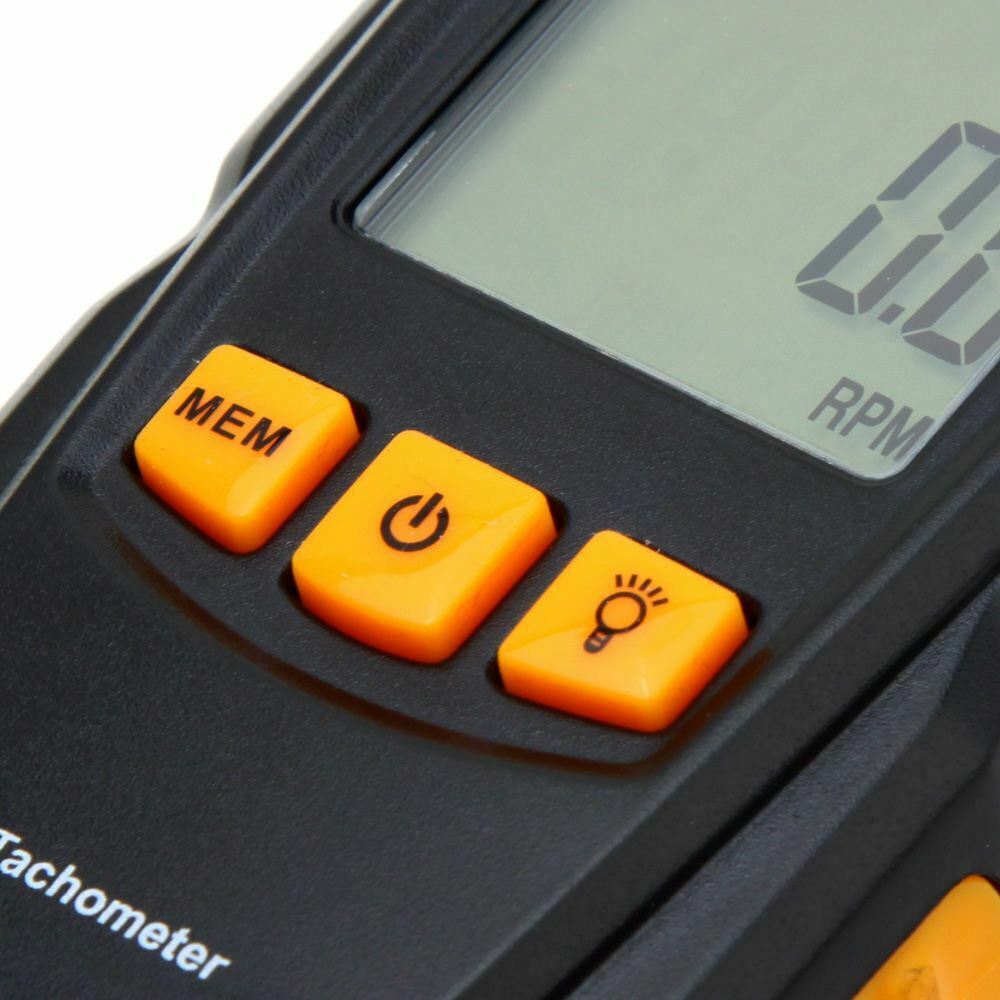 Tachometer 2.5-999.9Rpm Digital Tachometer Handheld Digital Speedometer