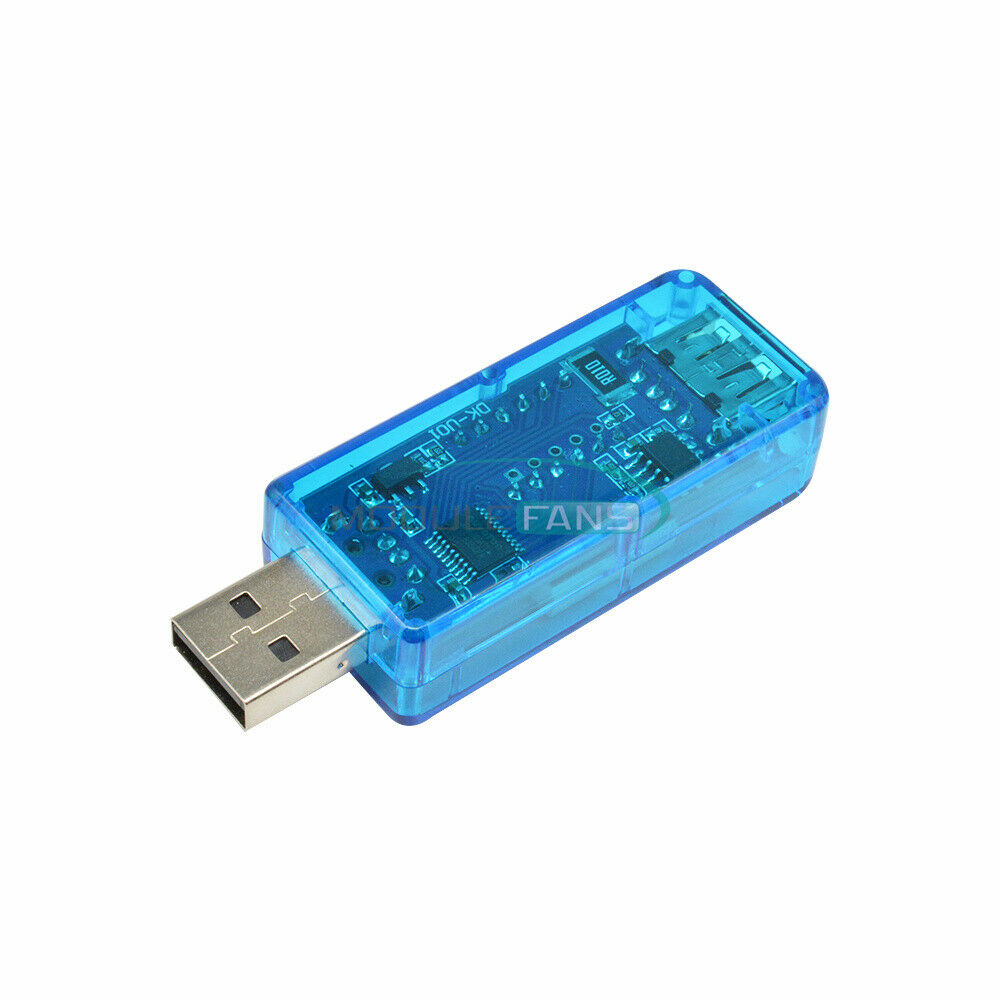3-digit USB Current Voltage Meter Dual LED 5V Voltmeter Ammeter Power Detector
