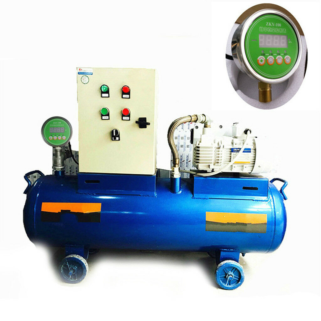 220V 1CH Digital Pressure Switch Controller -100KPa-0 For Vacuum Pump