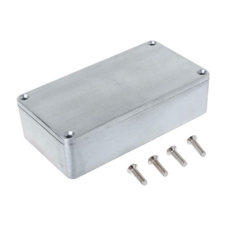 Effect Aluminum Box Metal Electrical Case Guitar Instrument Enclosure DIY