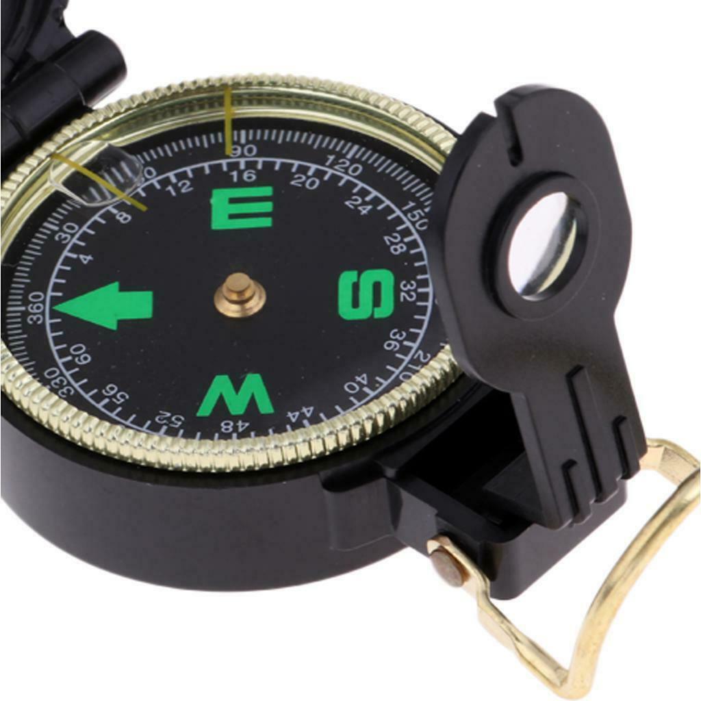 Army Sighting Compass with Map Measurer Distance Calculator Great for