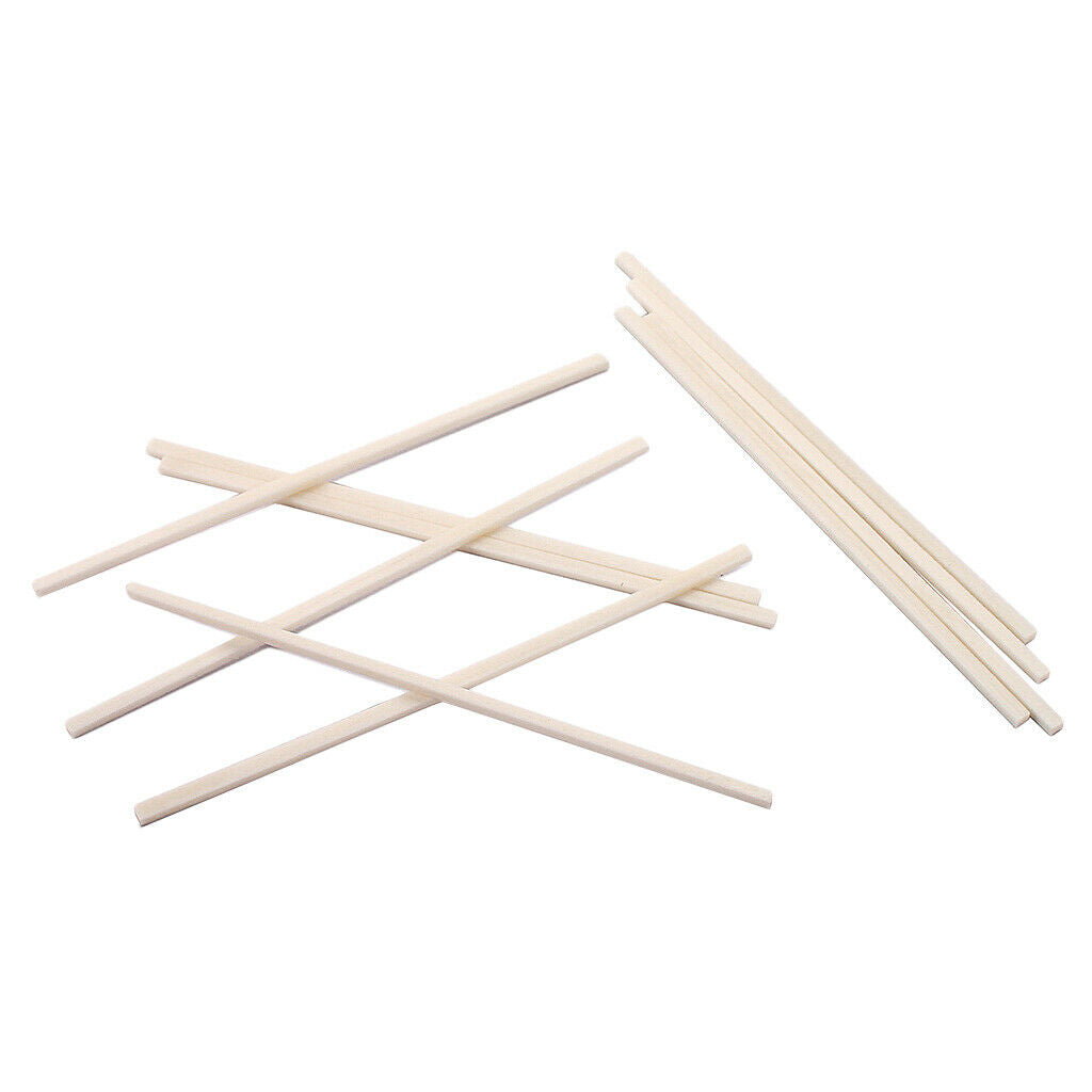 Pack of 10 Guitar Banjo Bridge Saddle Nut Blank Bone Strips String Instrument