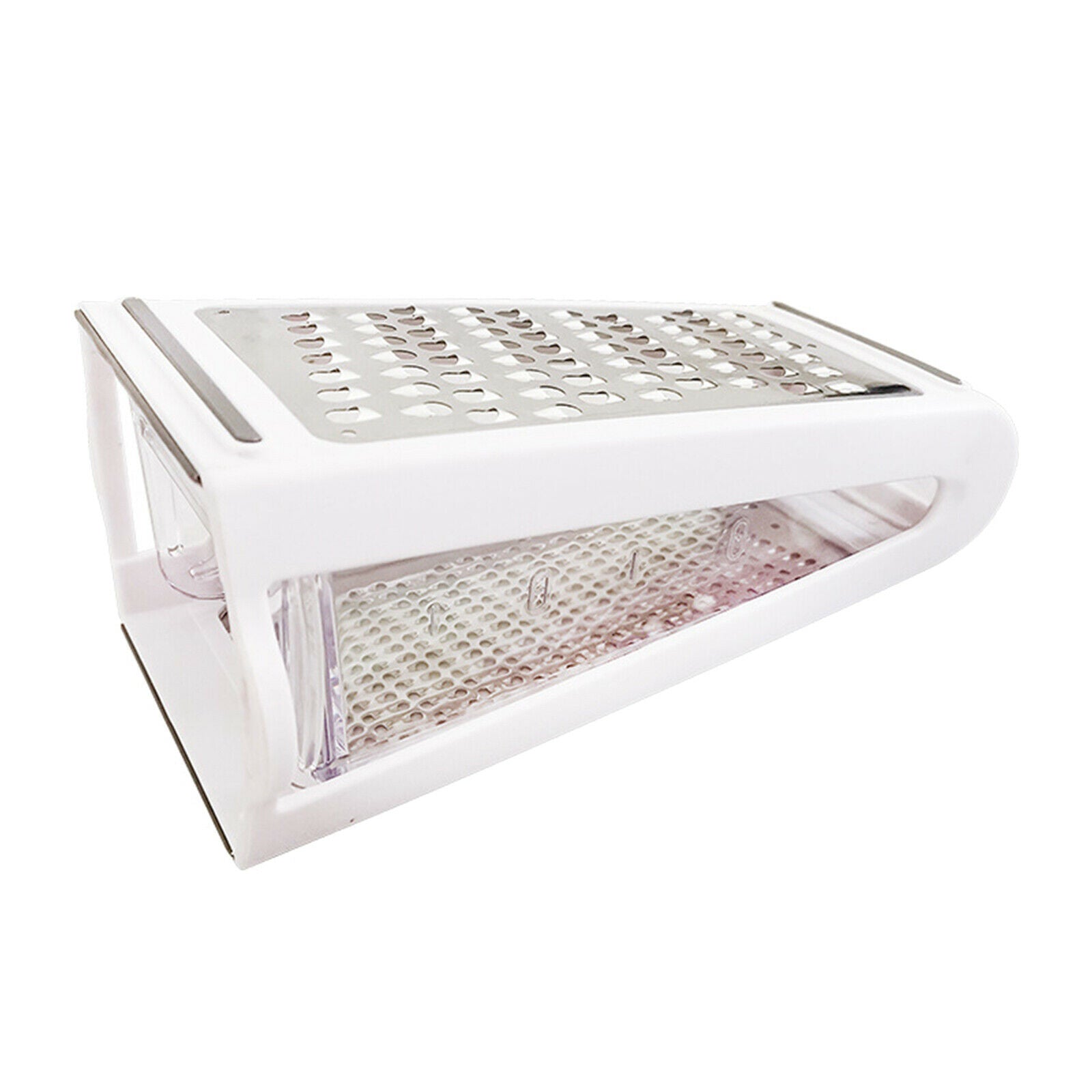 Stylish Kitchen Box Grater 2-Sided Cheese Vegetables Grater Accessories