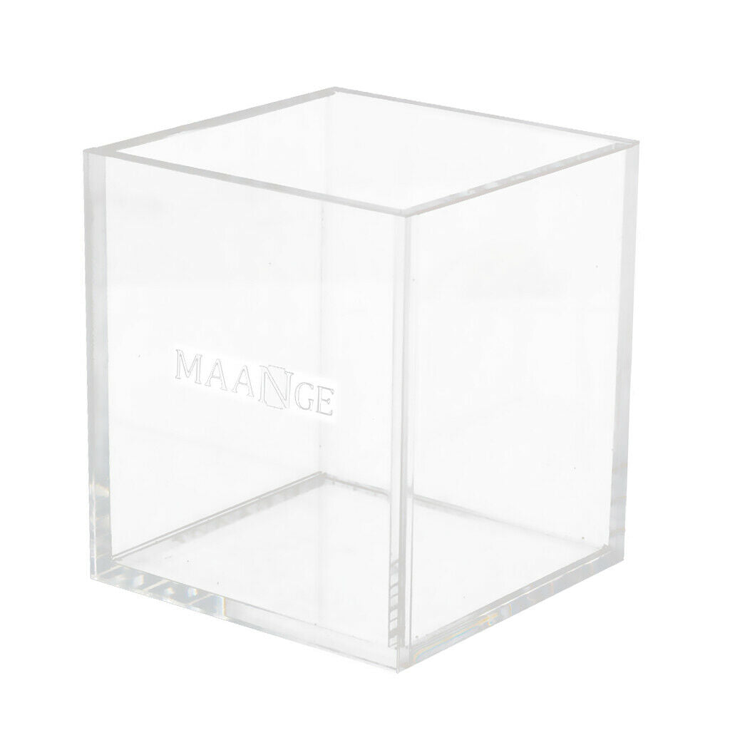 Acrylic Table Cosmetic Organiser Brush Holder Pencil Makeup Storage Case Box