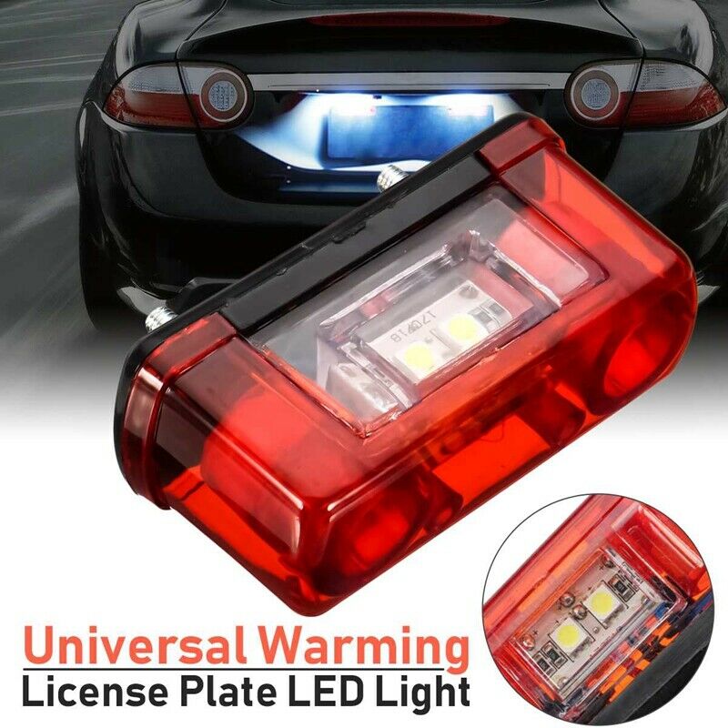 12V/24V Car Led License Number Plate Light Lamp Universal Led License Plate CaN3