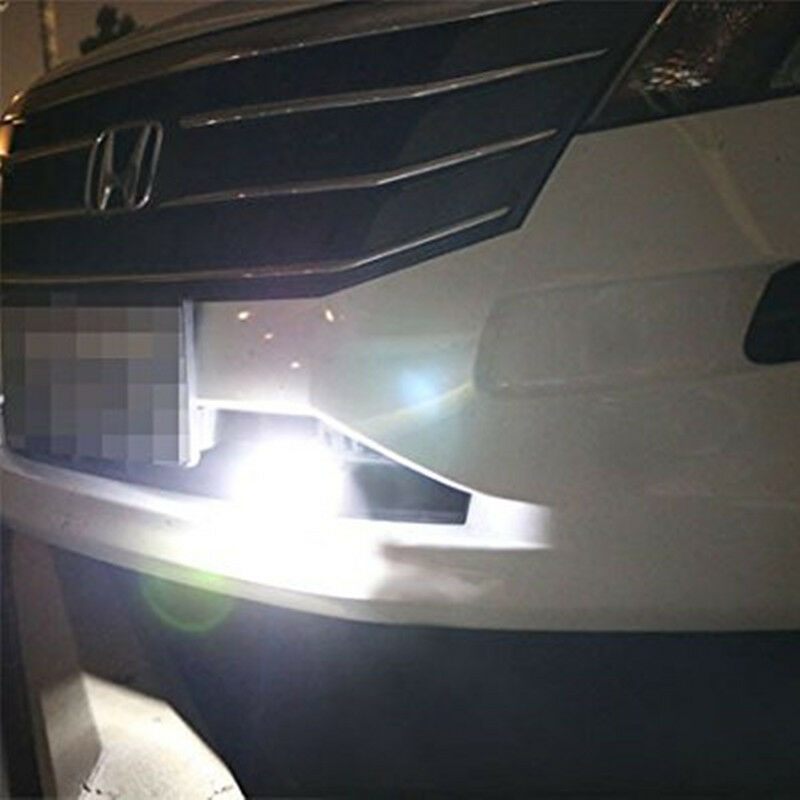 2 Pcs High Power Fish Eye LED Projector Fog Light Xenon White 5W  DRL Lamps