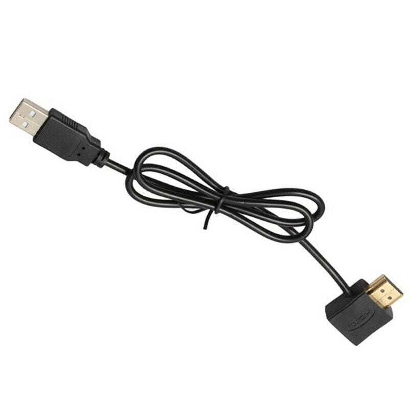 HDMI Male To Female Adapter with USB Power Supply Connector Converter Cable US