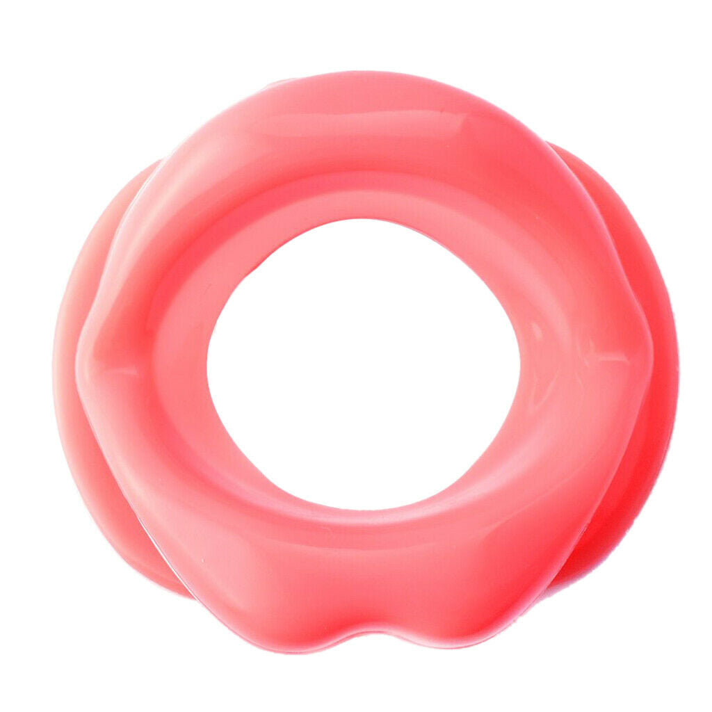 2Pcs Soft Silicone Face Slimmer Lips Rubber Face-lift Tightener Unisex