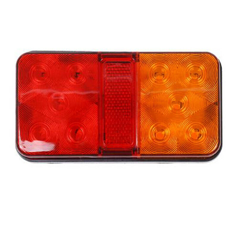 10LED Rear Tail Lights Lamps Lorry Truck Trailer Caravan Bus Motorhome ;.l8