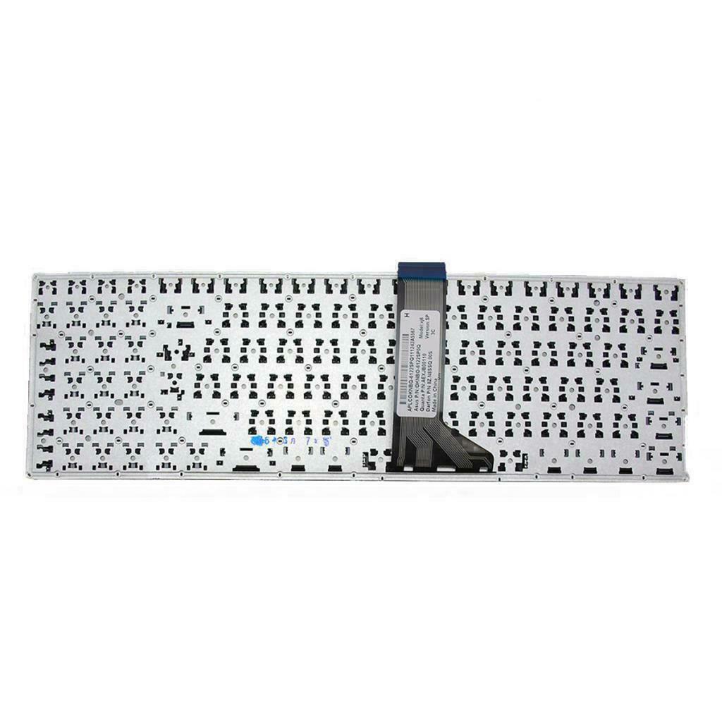 New Replacement Black Spanish Layout Keyobard without Frame for ASUS Laptop