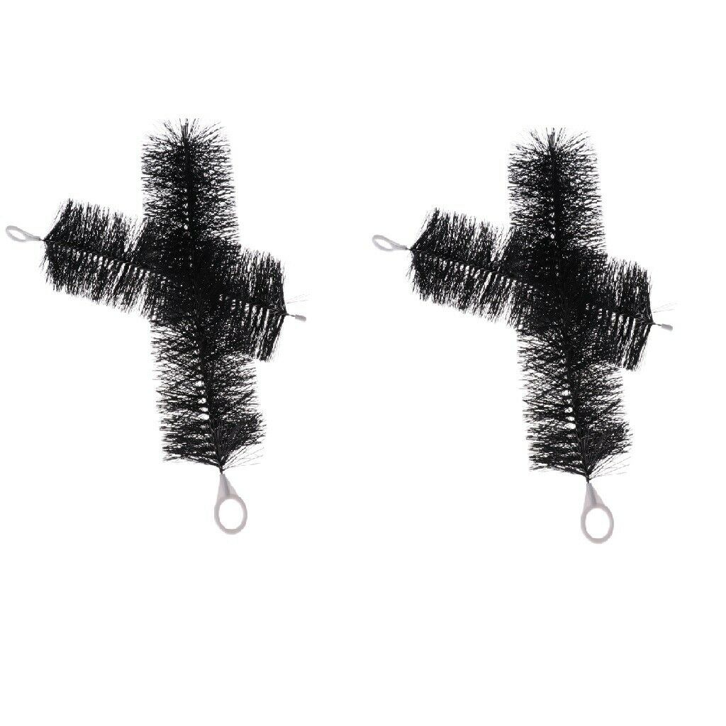 4x Pre-filter Skimmer Brush Replace Filtration System Aquarium Fish Tank Brush