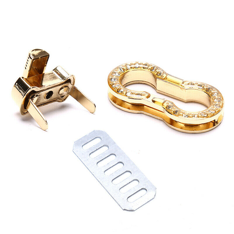 Metal Clasp Turn Twist Lock for DIY Handbag Craft Shoulder Bag Purse Hard.l8