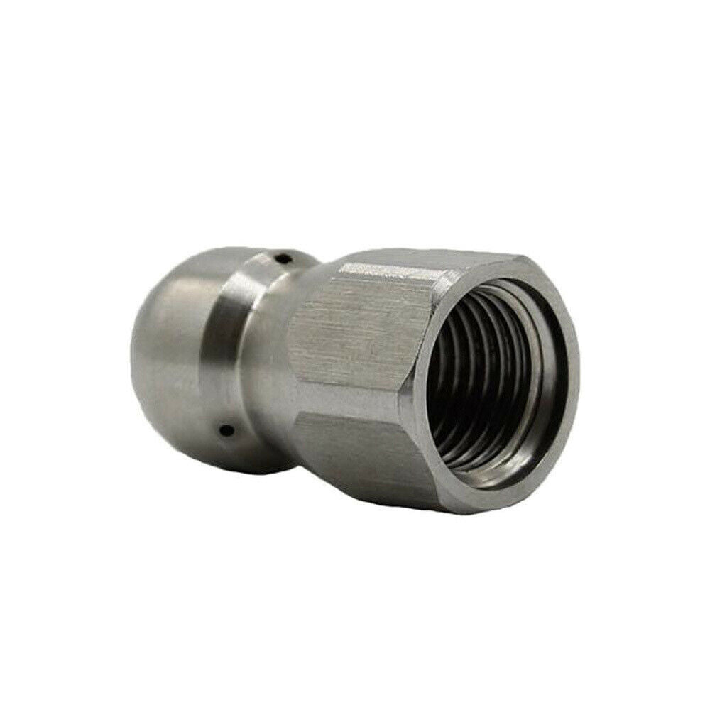 Steel Pressure Washer Drain Sewer Cleaning Pipe Jetter Rotary Nozzle  /8