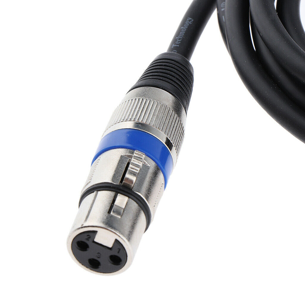 6.35mm Male to XLR Female Audio Cable Replacement for Speaker PC 200cm
