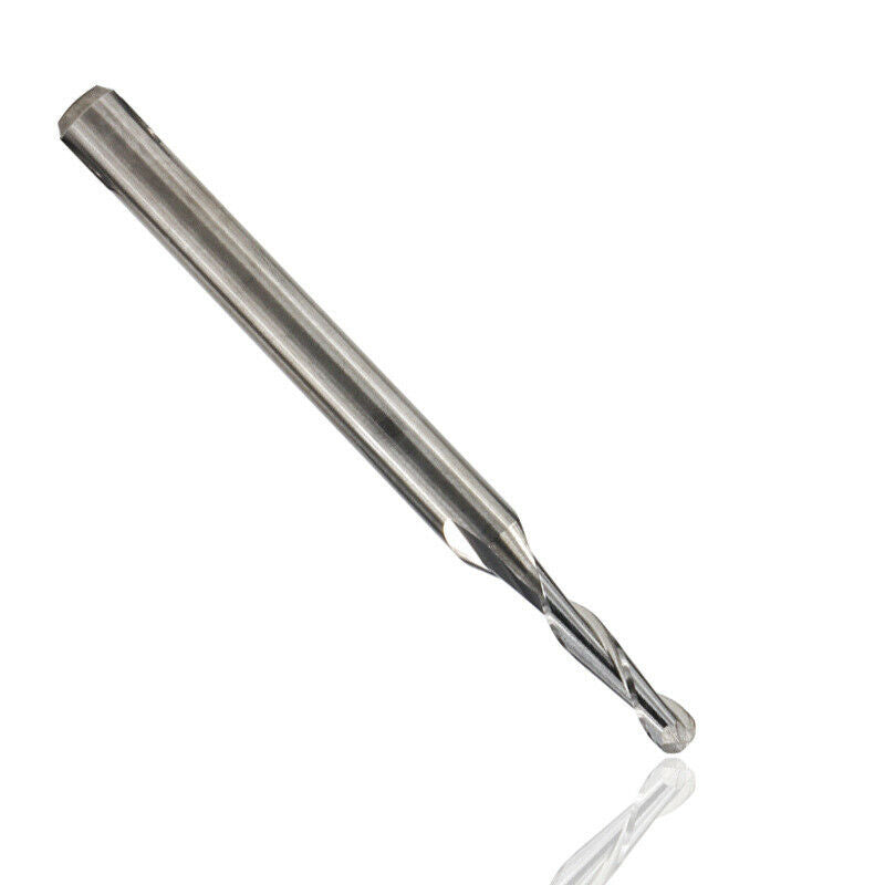The New 3.175 Spiral Ball End Milling Cutter Set of 10