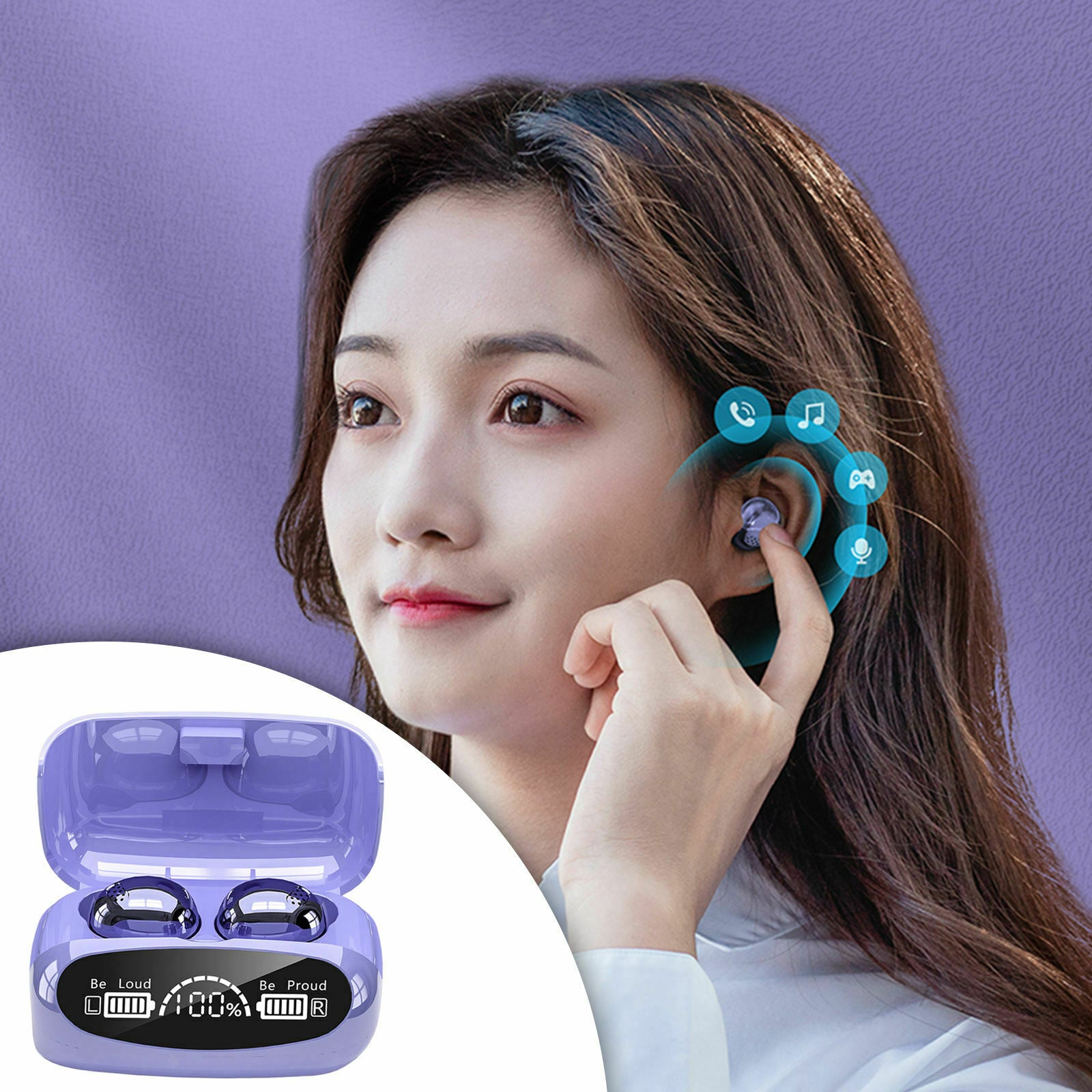Bluetooth 5.0 M32 Wireless Earbuds in-Ear Headset for Gym Home Office Sports
