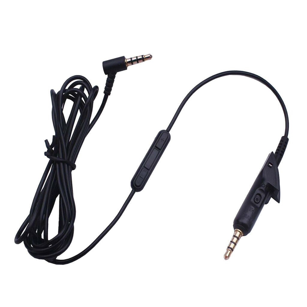 Replacement Audio Cable Cord Mic For    15 QC15 QC2 Headphone