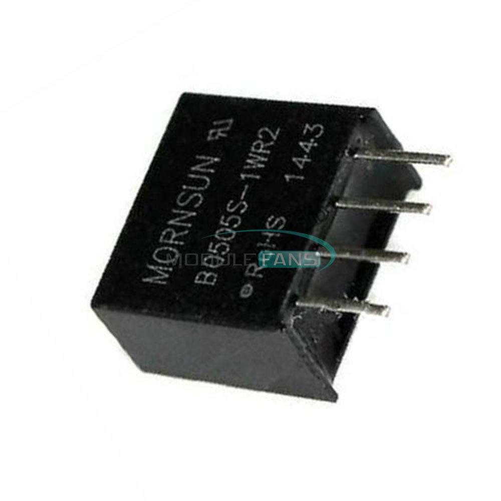 DC-DC B0505S-1W Isolation Power Module 4.5-5.5V For RS232/485 CAN IO 80% 20mHz M