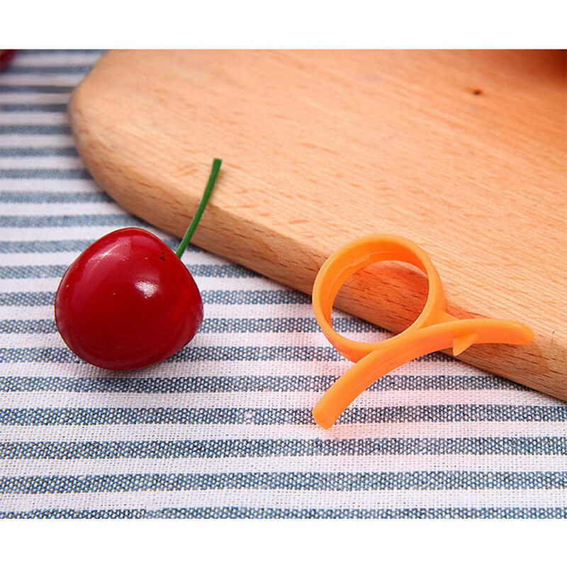 5pcs White Fruit Lemon Orange Opener Peeler Slicer Cutter Kitchen Tool.l8