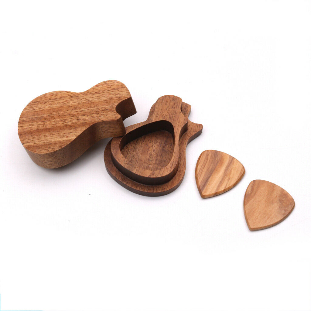 2 x high quality rosewood guitar plectrum picks picks for guitar,