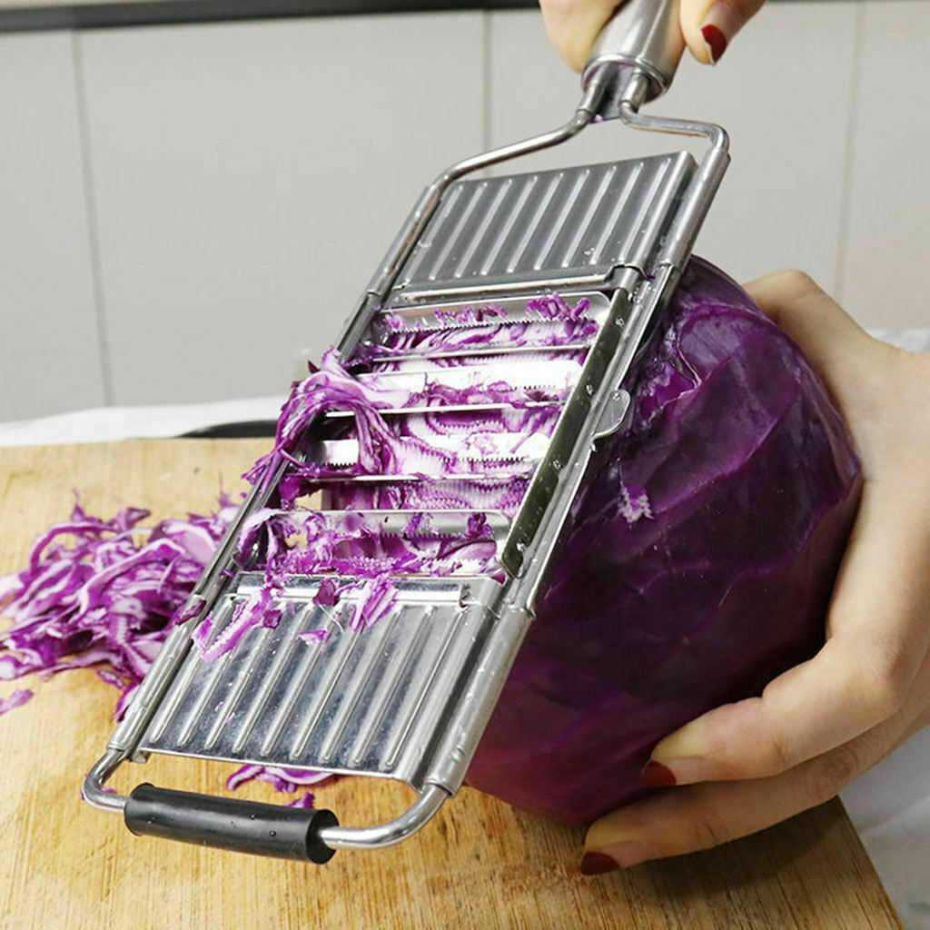 4 Blades Home Vegetable Slicer Adjustable Shredder for Fruits Salad Onion